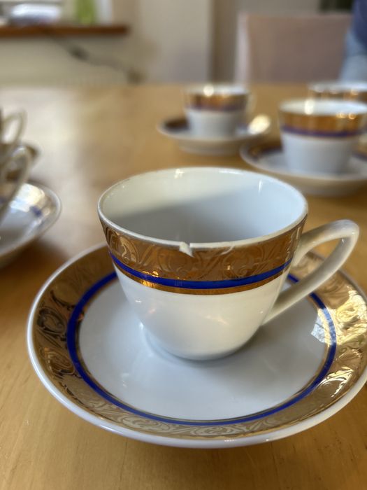 Zestaw porcelany do kawy herbaty Chodzież