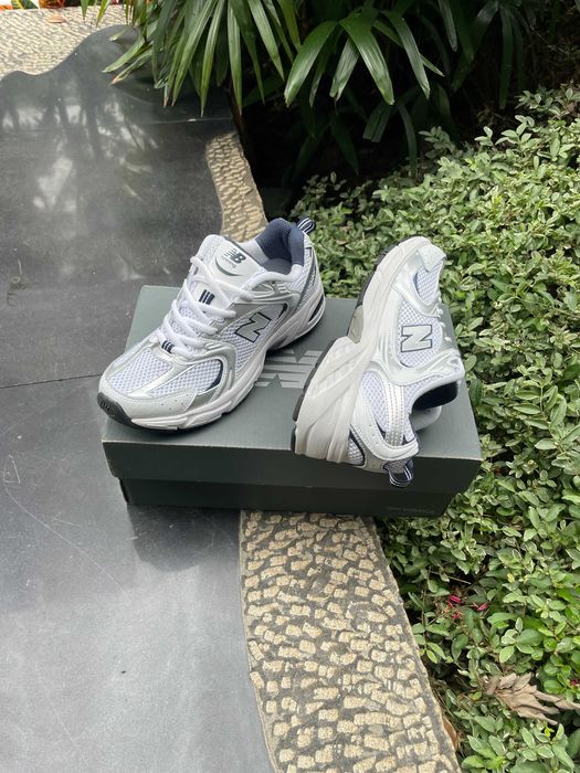 New Balance 530 White Silver Metallic R.38.5