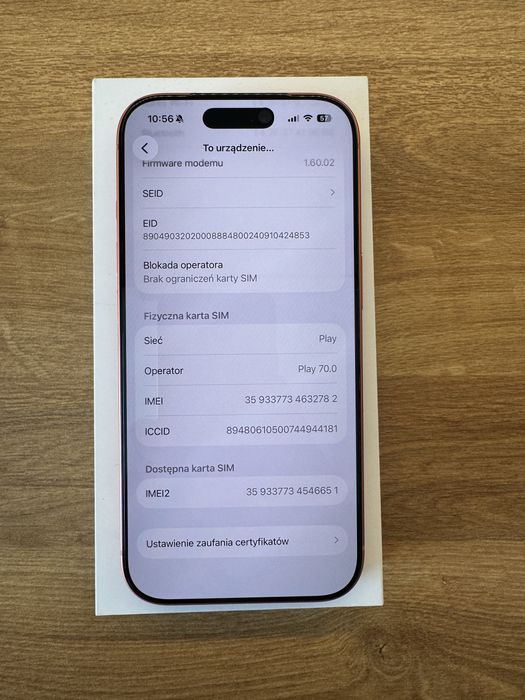 iPhone 17 Pro 256gb Cosmic orange 100% na gwarancji! Idealny !