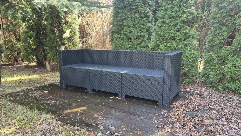 Sofa technorattanowa