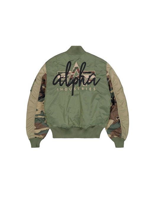 Alpha Industries Bomberka MA-1 Camo Back Embroidery Warszawa
