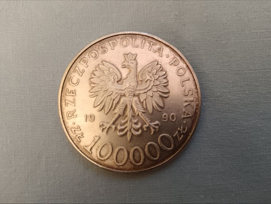 Solidarność 100000 srebro uncja
