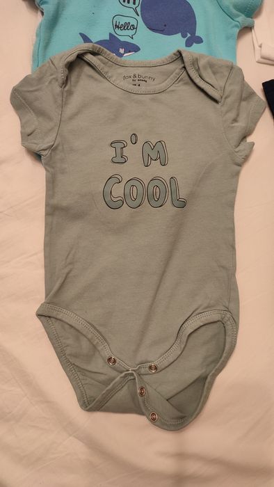 Body z krótkim rękawem -7 szt.