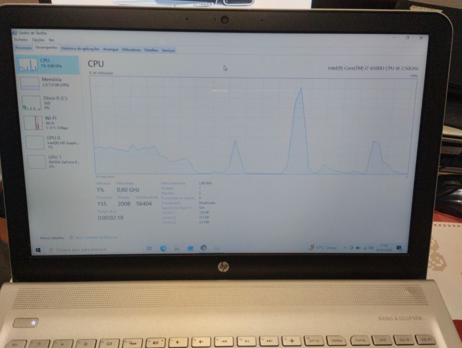 HP ENVY 15-AE107NP I7-6500U