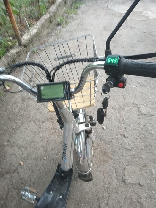 Продам электровелосипед Минако 8 + инвектор Pro