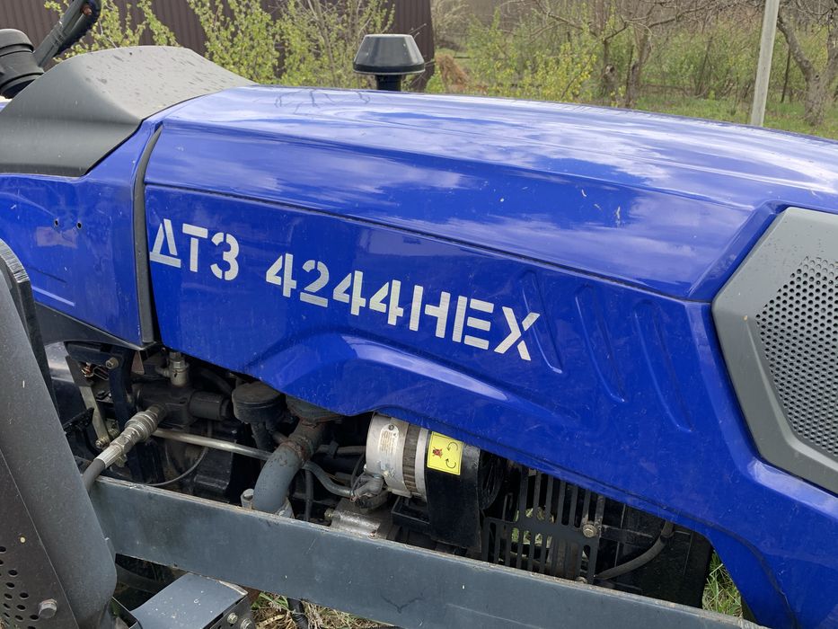 Трактор ДТЗ 4244 НЕХ + причіп 2т + підйомник + косарка + плуг