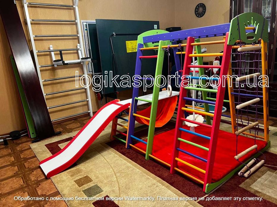 Игровая площадка, Спортивный детский комплекс, Горка, качели, Уголок,