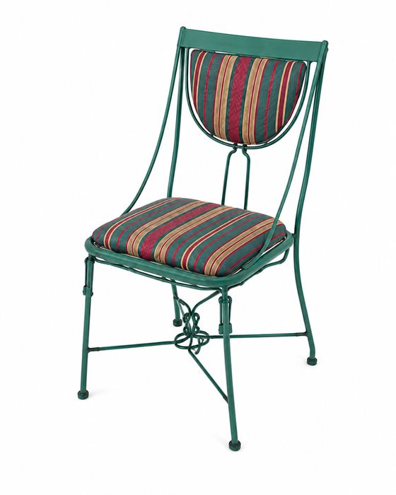 Conjunto Mesa de Vidro e Ferro + 4 Cadeiras – Muito Estimado