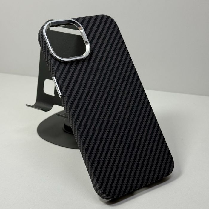 Чохол iphone 13/ 14 карбоновий з MagSafe. Чехол айфон 13/ 14 carbon