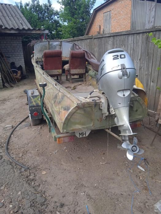 Лодка с мотором Honda
