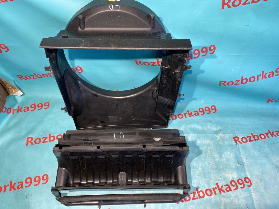 Дифузор Land Rover Discovery 3 2.7d защита вентилятора