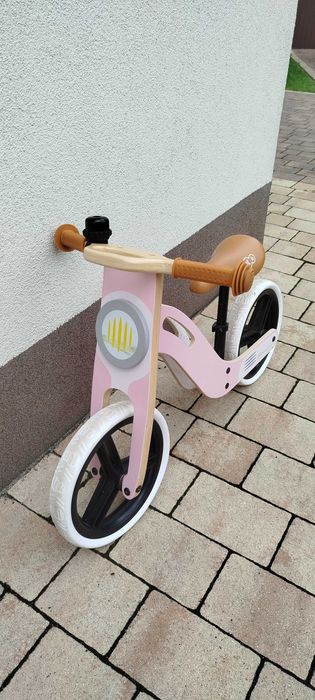 Rowerek biegowy drewniany Kinderkraft