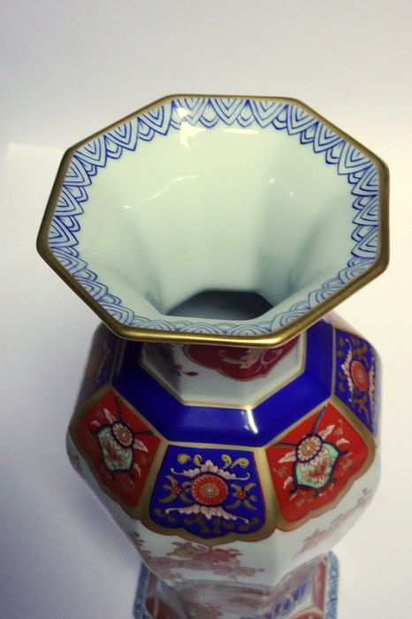 Jarra Vista Alegre, decoração "Samurai", modelo "Tomé". Envio grátis.