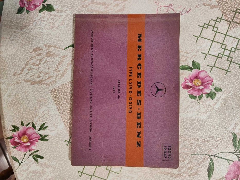 Manual técnico camião Mercedes - Benz 1962