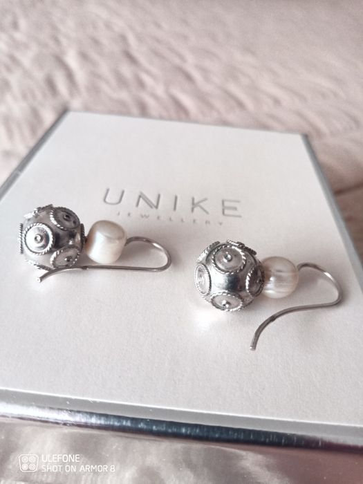 Brincos de filigrana em prata