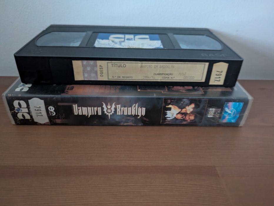 VHS " Vampiro em Brooklyn " 1995 (Opt. Estado)