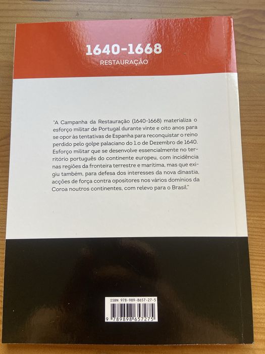 5 volume da coleção Batalhas da História de Portugal - restauração