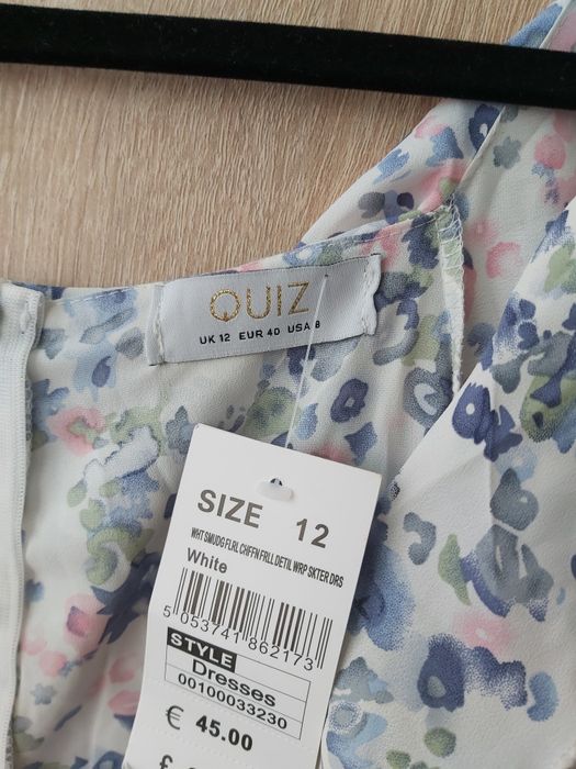 Nowa sukienka damska w kwiatki r. L Quiz