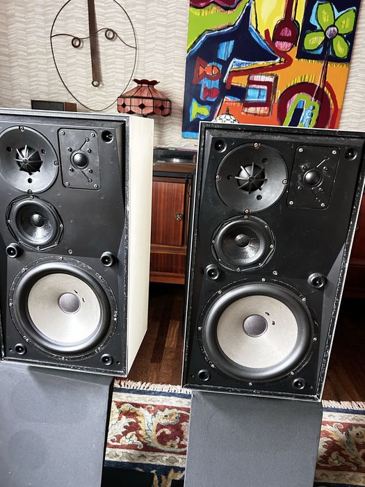 Colunas HIFI vintage Bang & Olufsen S75-som fantastico. Com cabos