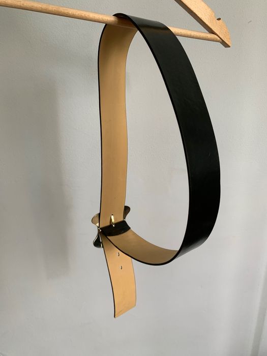 Simple pasek skóra naturalna 90 cm