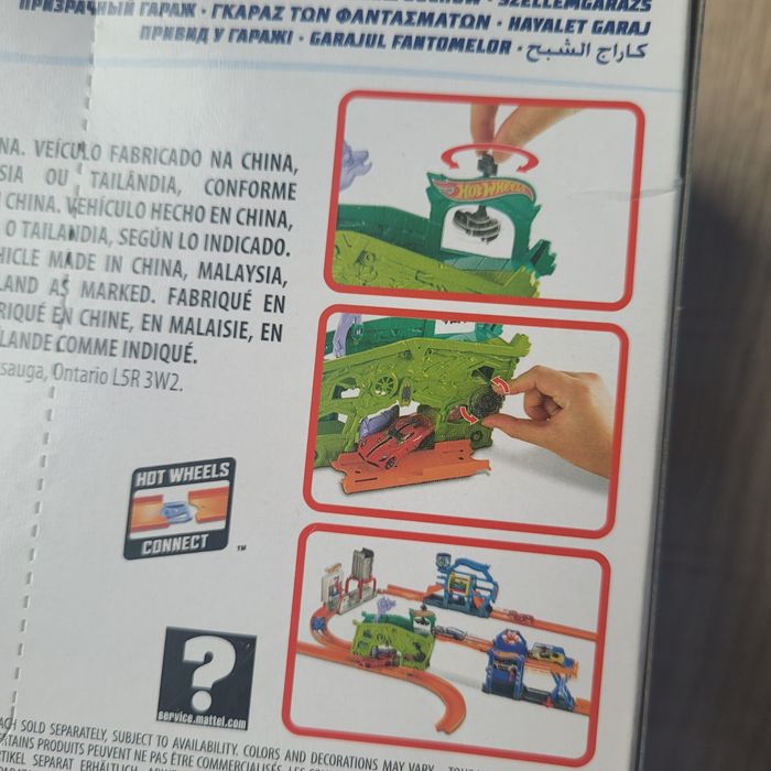 Hot Wheels garaż duchów zestaw na prezent