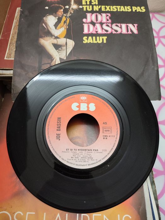 Disco de vinil Joe Dassin 1976