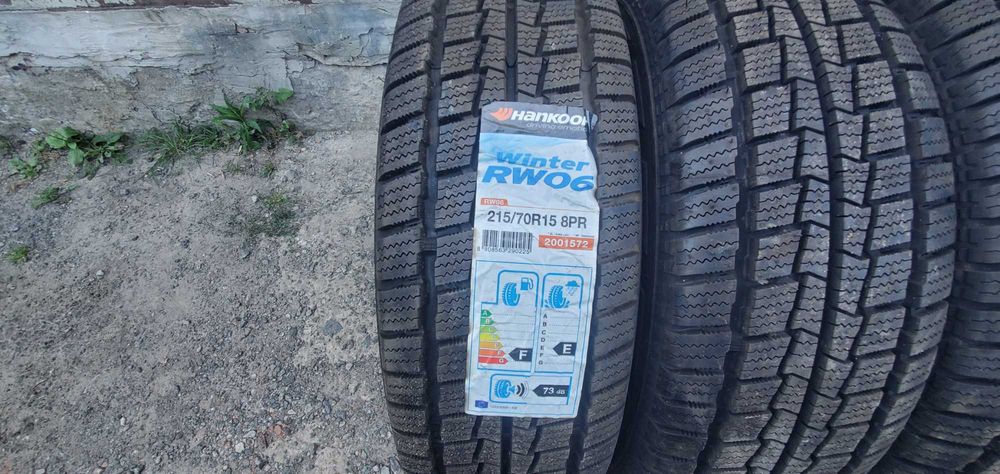 Нові зимові шини 215 70 R15C Hankook RW06 Korea 4шт