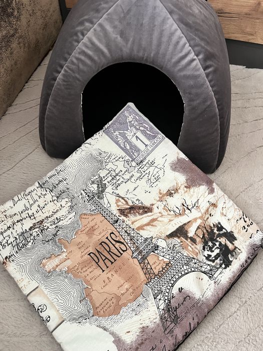Будиночок-юрта для котів або маленьких собак, хатинка для котів, собак