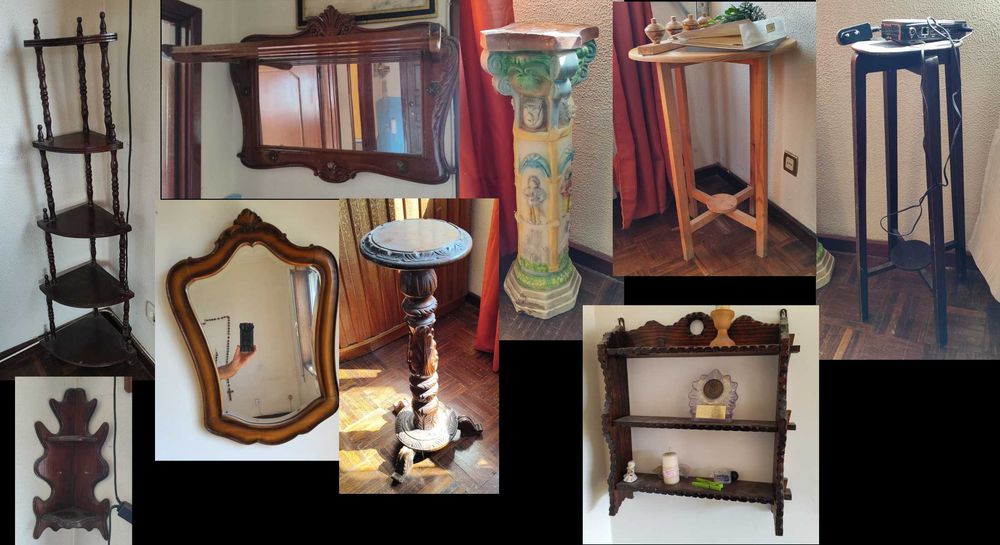 Móveis e artigos decorativos (tirar recheio de apartamento)