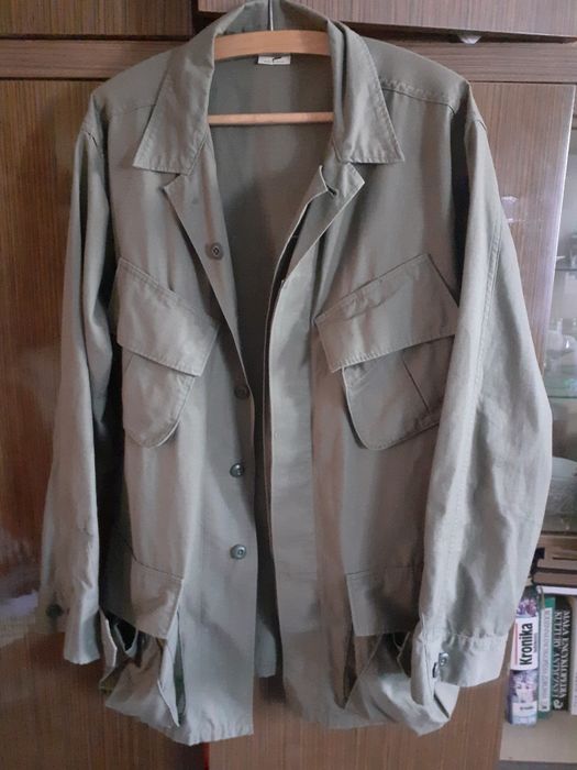 Kurtka militarna khaki