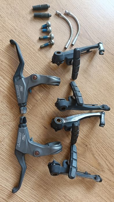 Klamki hamulcowe i szczęki v-brake Scott Pro / Comp. Vintage retro MTB