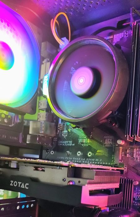 Komputer stacjonarny/gamingowy, Ryzen 5 1600, GTX 1050 Ti, 8 GB RAM , SSD