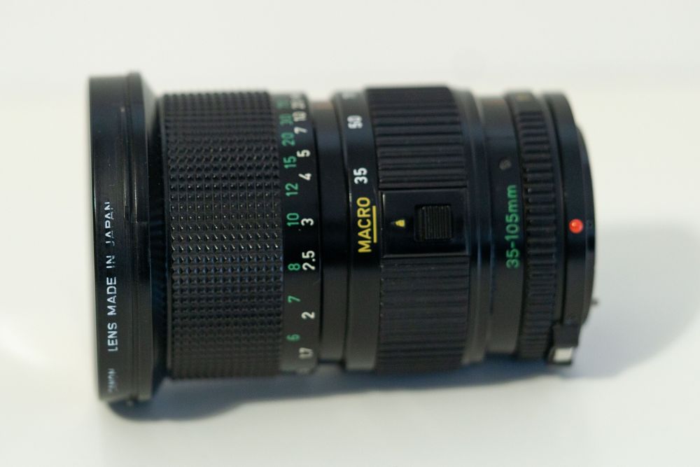 Lente Canon FD 35-105 f3.5