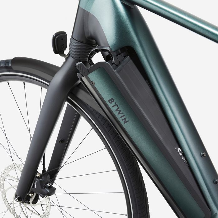 BICICLETA ELÉTRICA DE CIDADE COM MOTOR AUTOMÁTICO OWURU QUADRO ALTO