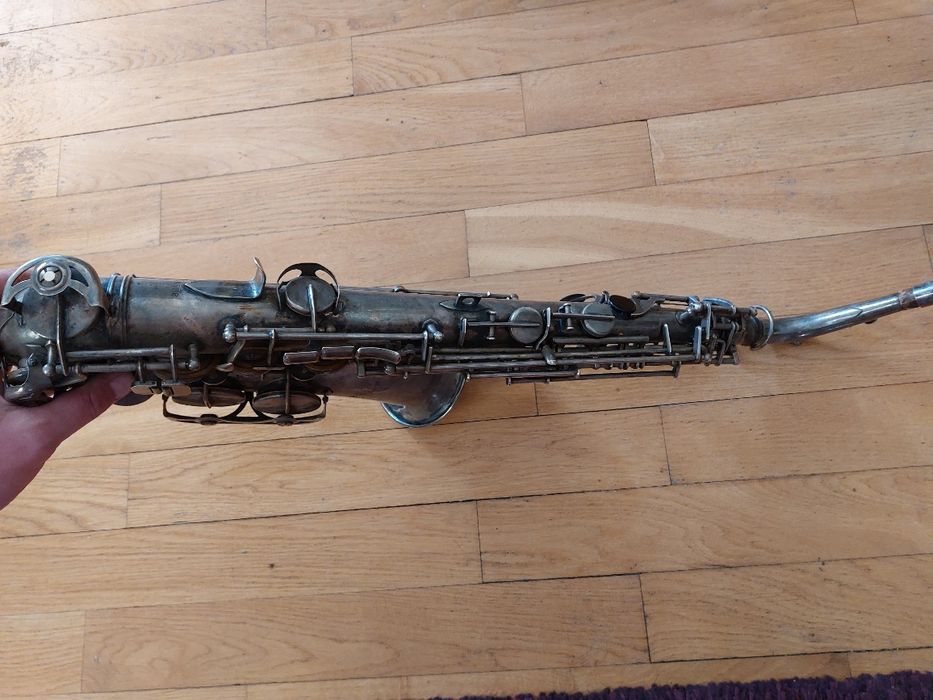 Saksofon Altowy Weltklang Made in GDR NRD nr 18656 + ustnik + pasek