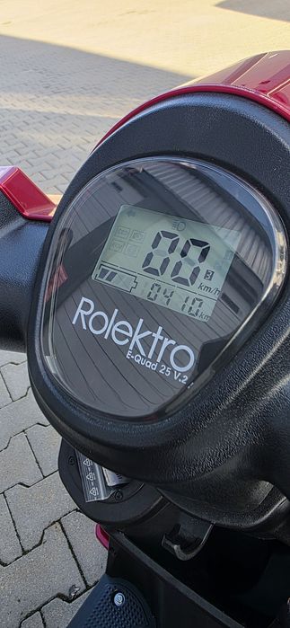 Skuter elektryczny Rolektro, inwalidzki czterokołowy dla Seniora