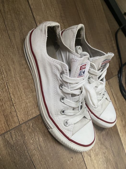 Converse białe 36,5