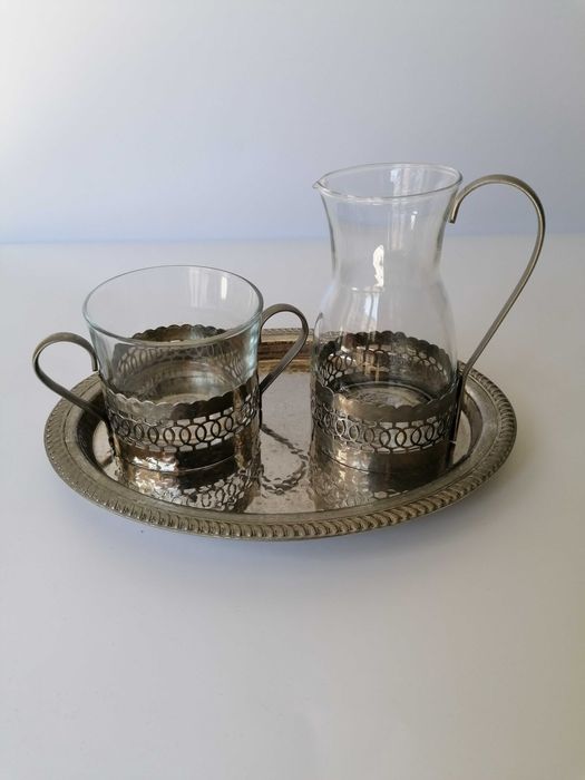 Conjunto de chá vintage Duralex