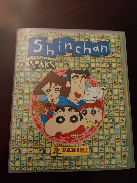 Álbum / Caderneta ShinChan Staks - com 54 ímanes em muito bom estado, Panini