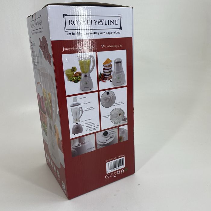 Blender kielichowy Royalty Line RL-SM-400P.2L GREY 400 W biały