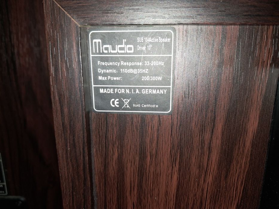 Głośniki Maudio hts 800 plus subwoofer