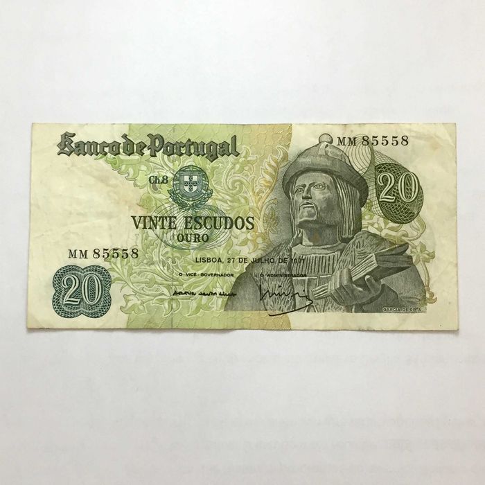 CAPICUA 20 escudos 1971 Garcia de Orta