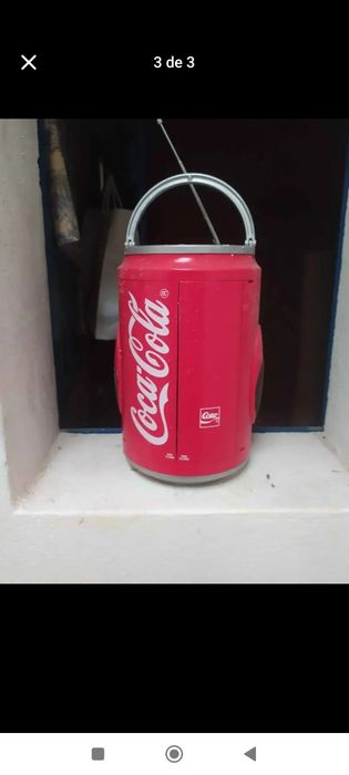Radio lata coca cola