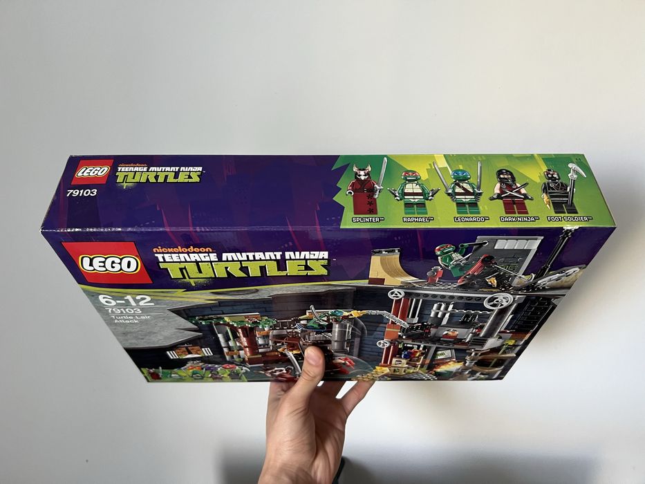 Lego TNMT 79103 Atak na jaskinię żółwi NOWE