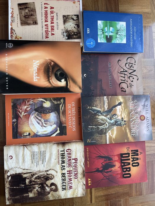 Conjunto de 8 livros