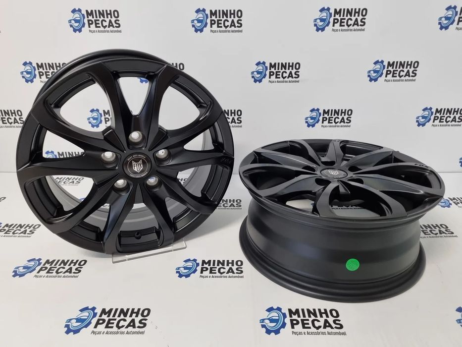 Jantes FOX OPUS em 16 Satin Black (5x118)