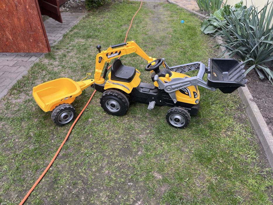 Traktor koparka dla dziecka