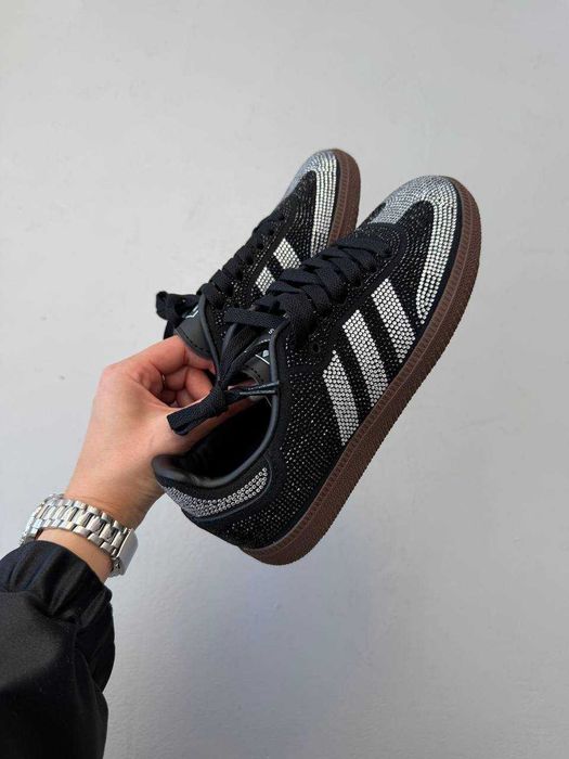 !BIG SALE! Adidas Samba Black Swarovski | 36 37 38 39 40 41