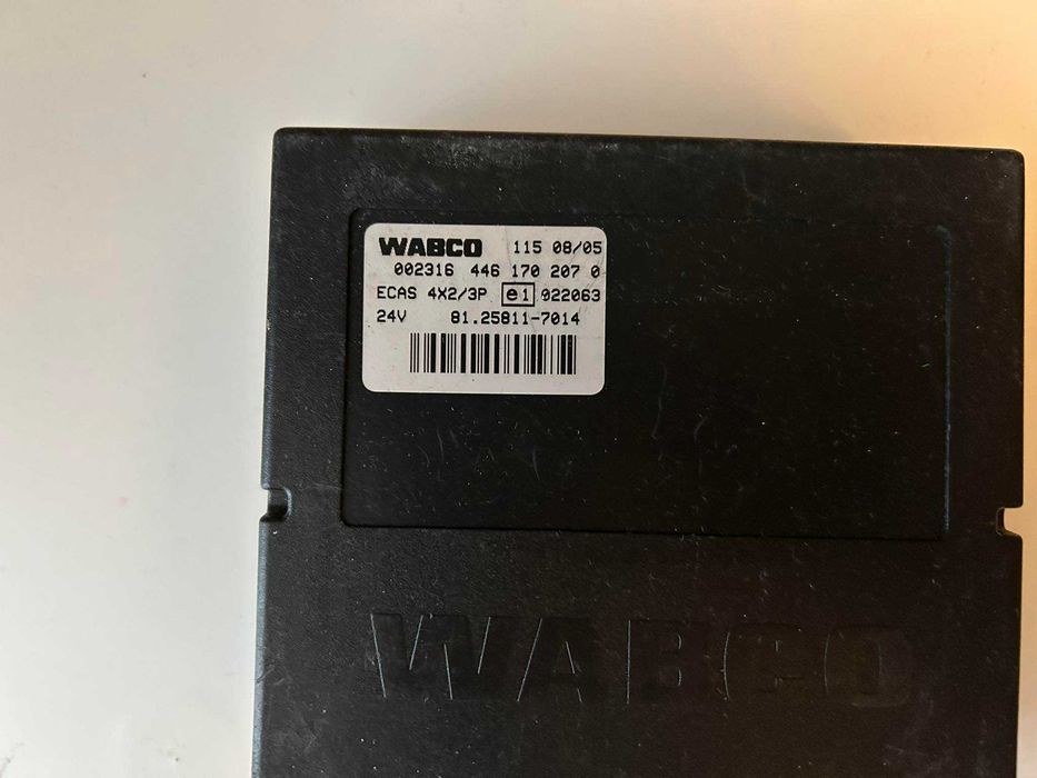 WABCO ECAS 81.25811.7014 MAN TGA TGL  - programowanie, fleszowanie