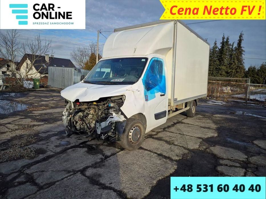 Renault Master  Kontener 20m3 Winda Dhollandia, Klima, Kamera, Faktura Vat